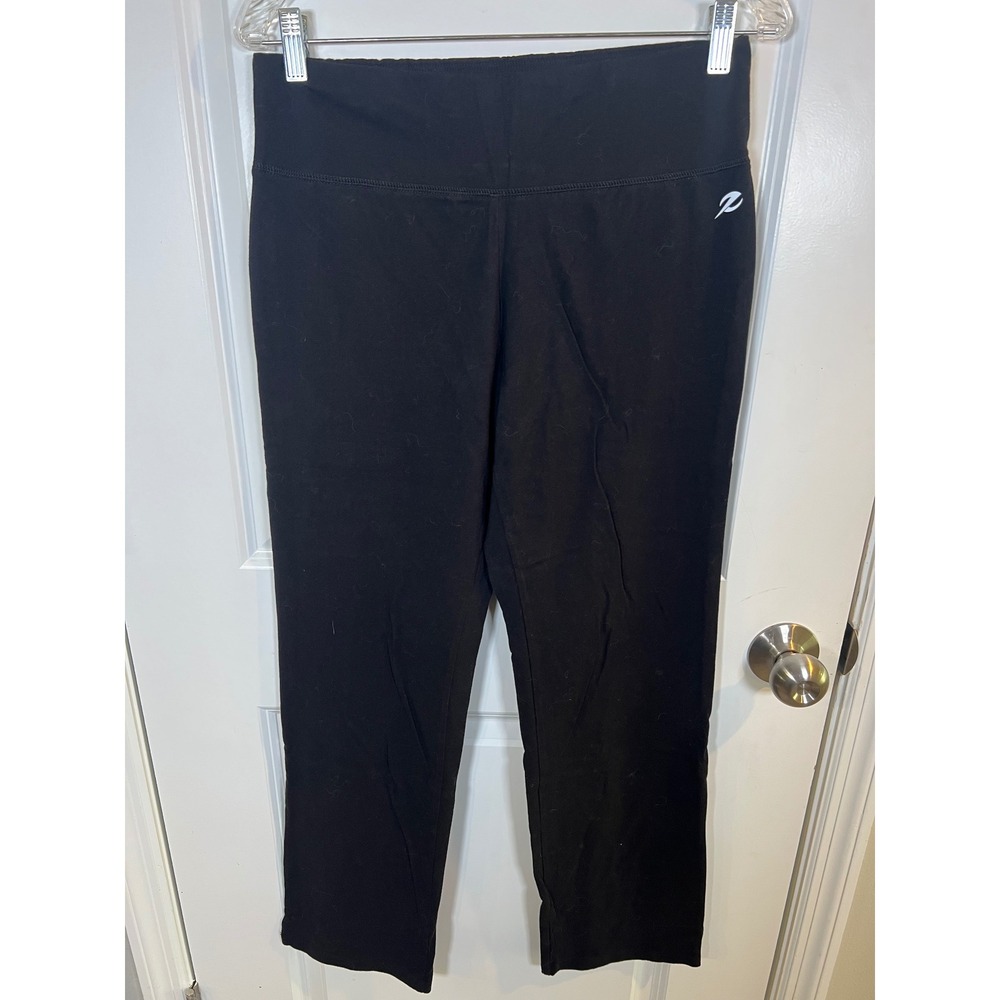 Energy Zone‎ Womens Yoga Pants Black Cropped Large 12-14